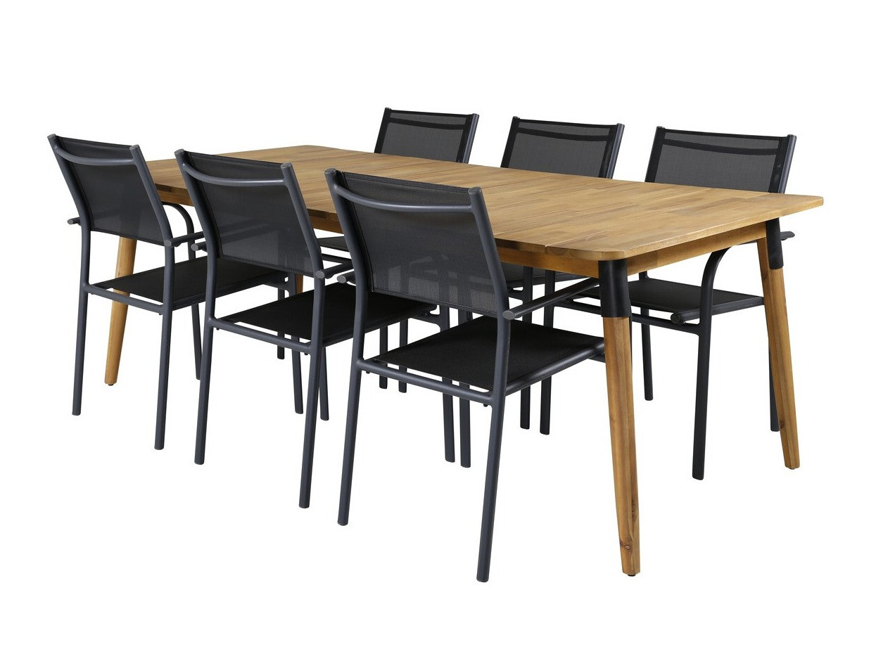 Conjunto de mesa y sillas Dallas 2876