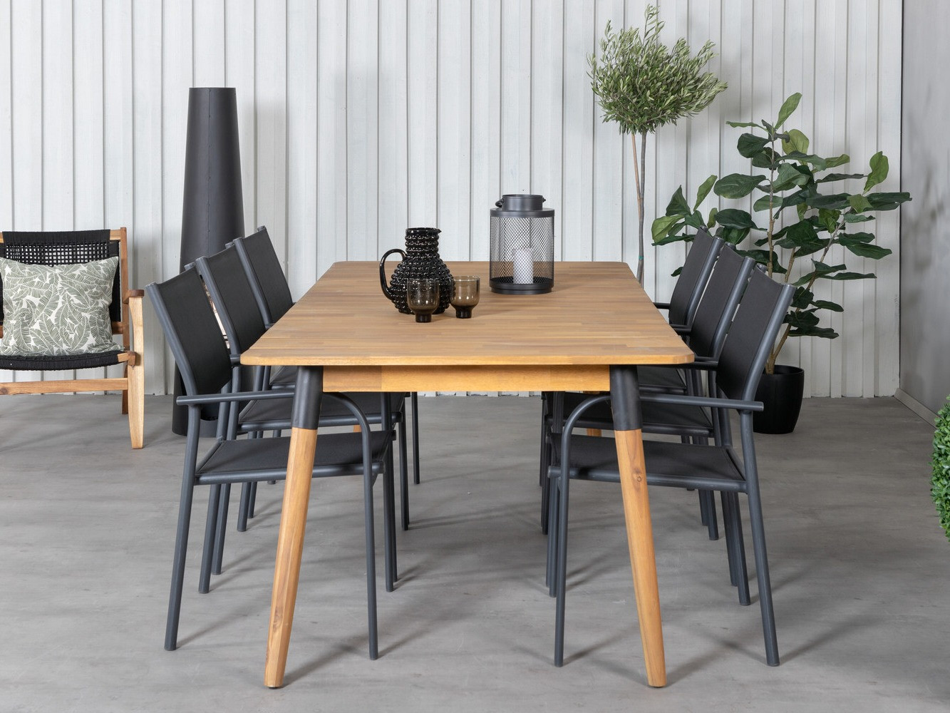 Conjunto de mesa y sillas Dallas 2876