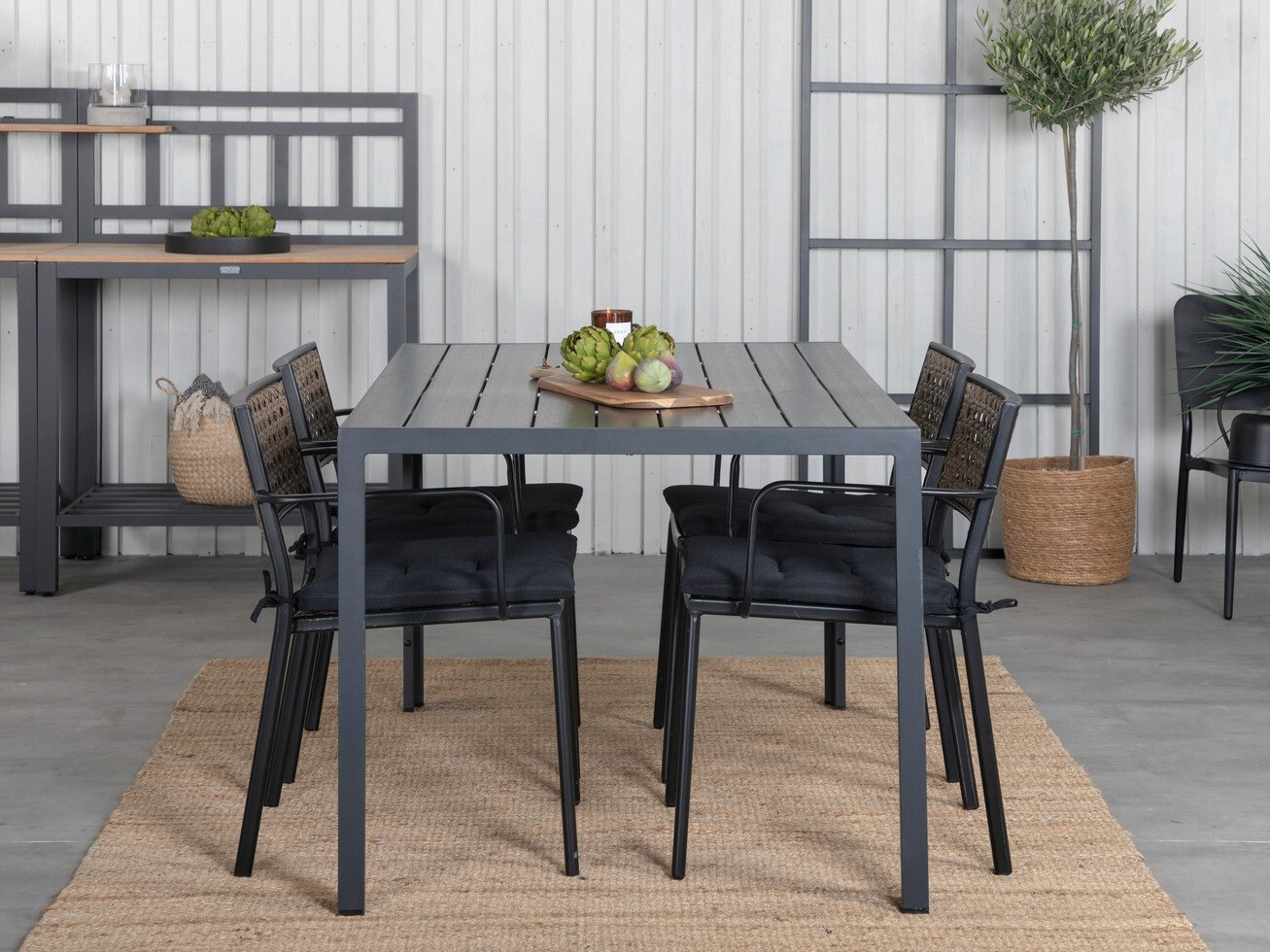 Conjunto de mesa y sillas Dallas 727