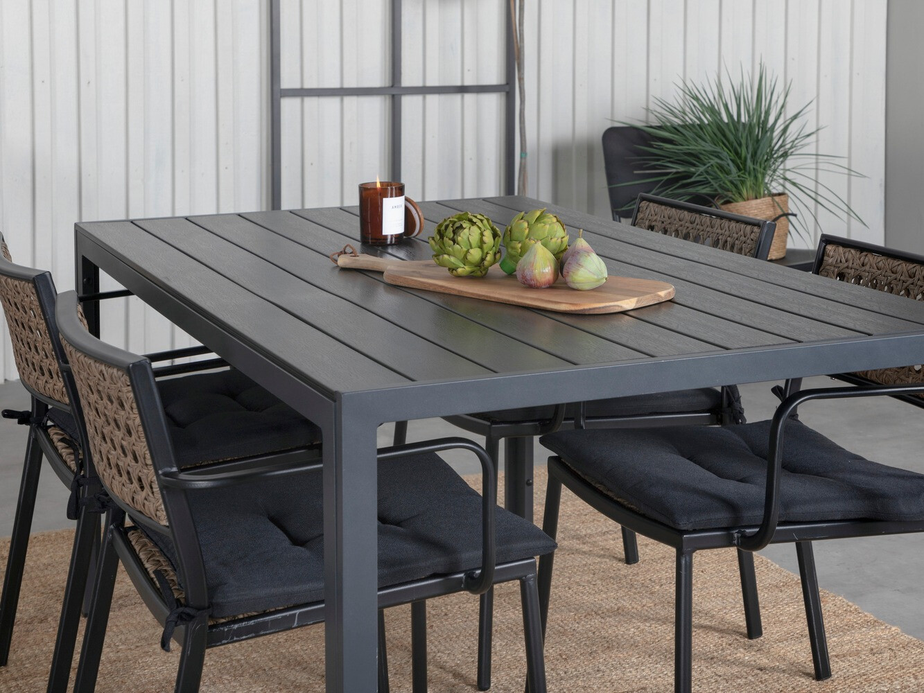 Conjunto de mesa y sillas Dallas 727