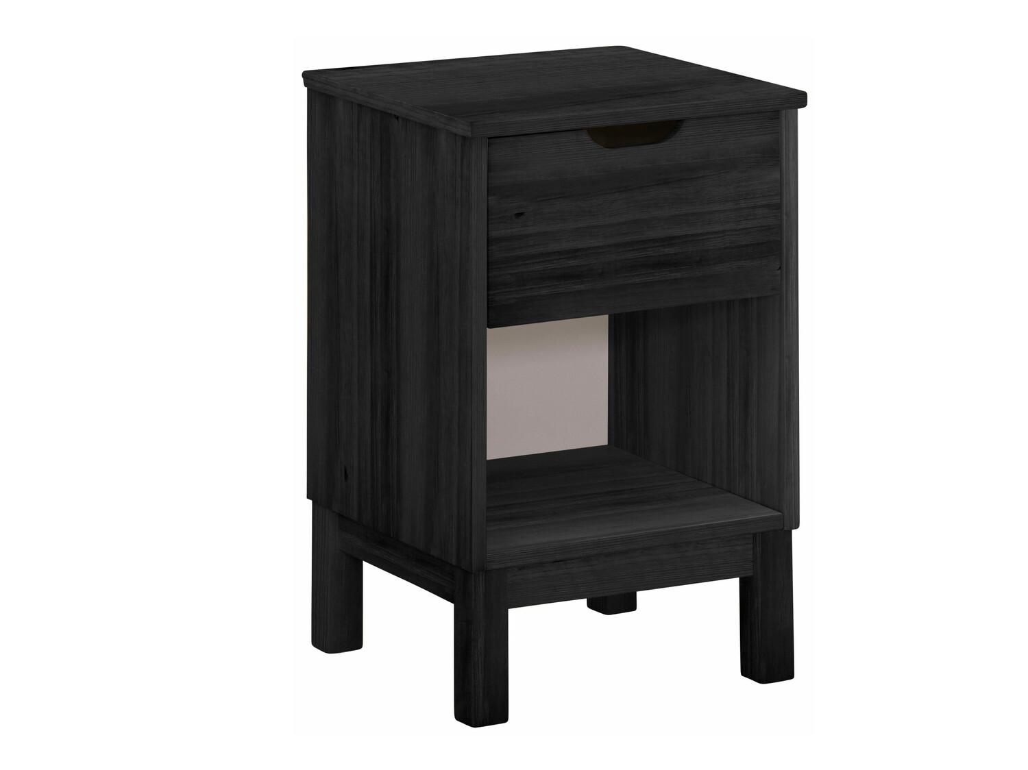 Mesilla de noche Denton 543 (Negro)