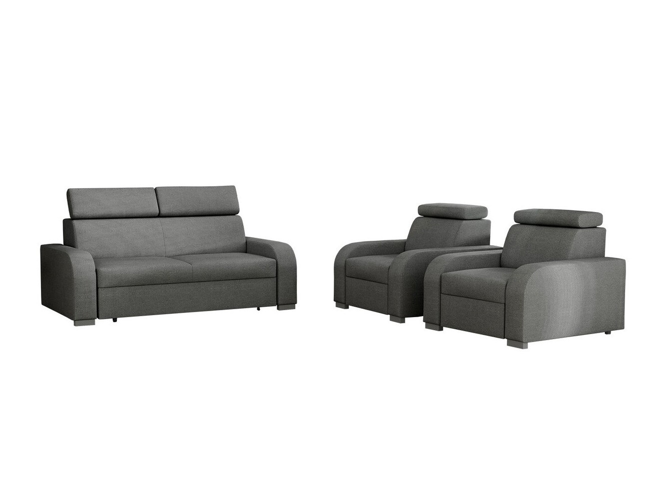 Conjunto de muebles tapizado Etrcala 106 (Crown 18)