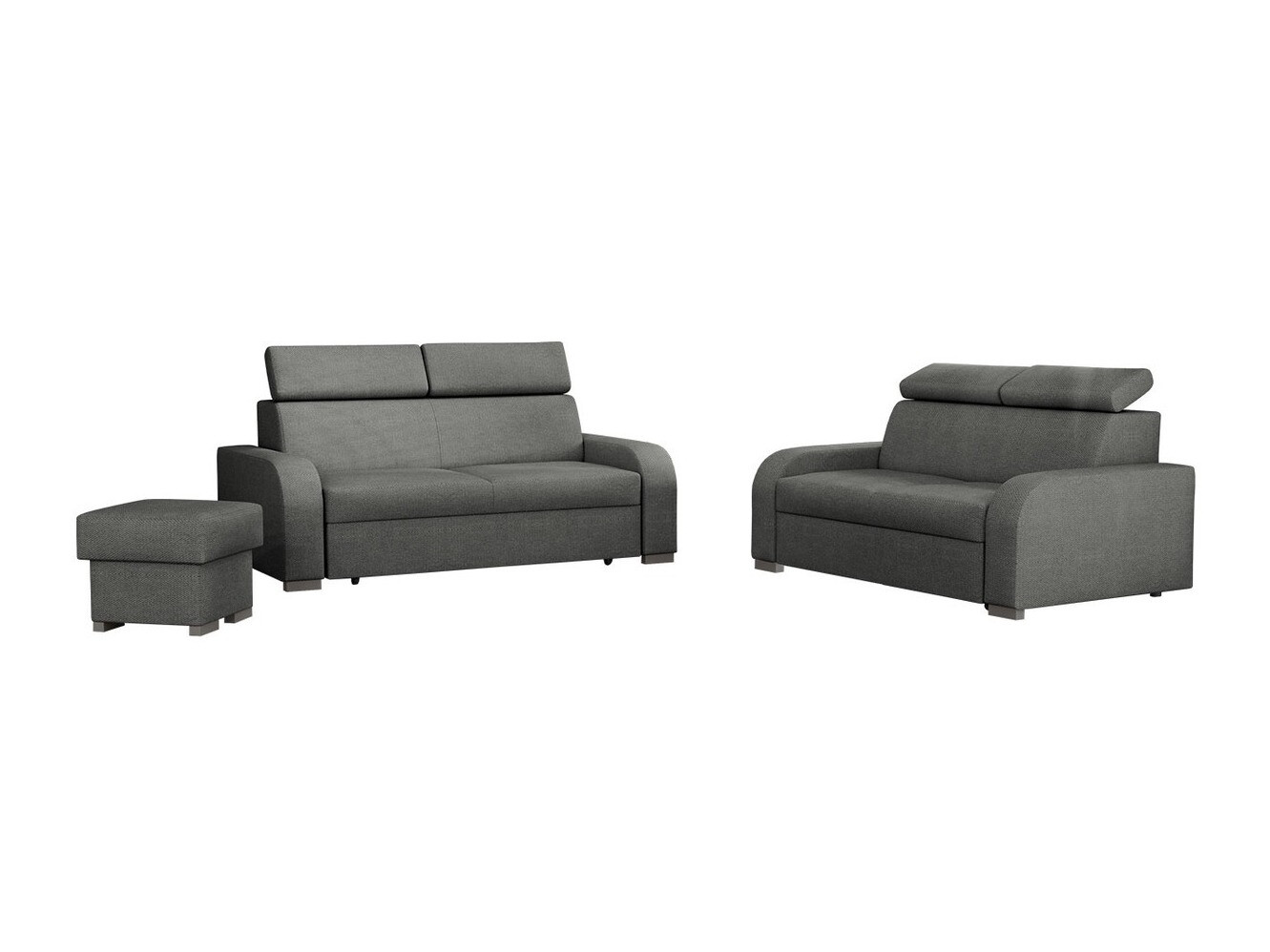 Conjunto de muebles tapizado Ovos I (Crown 18)