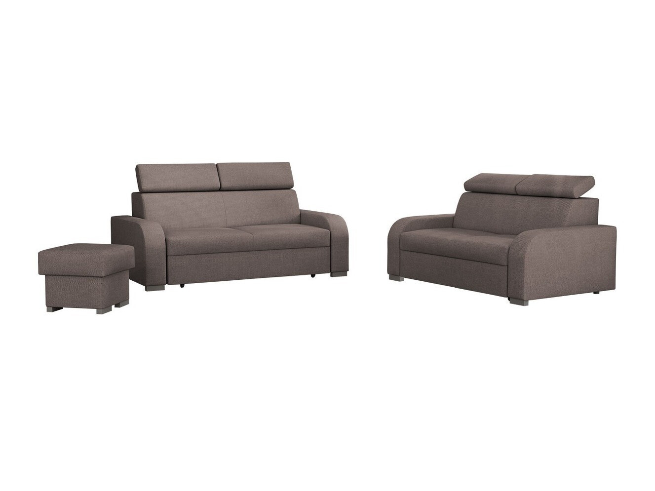 Conjunto de muebles tapizado Ovos I (Crown 4)