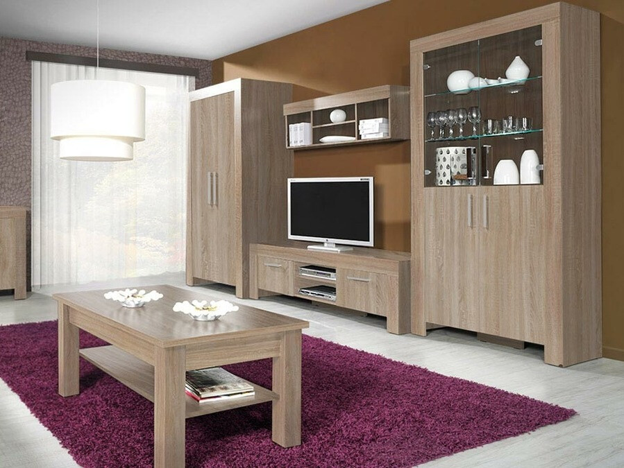 Mesa de centro Melfeli 116 (Roble Sonoma)