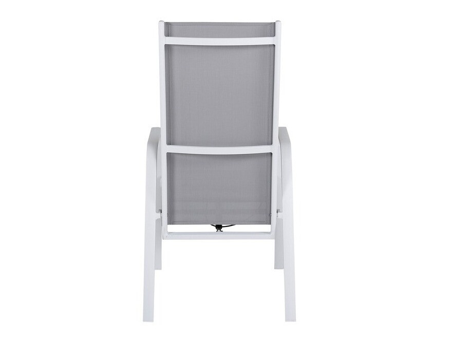 Silla para exterior Dallas 2776 (Blanco + Gris)