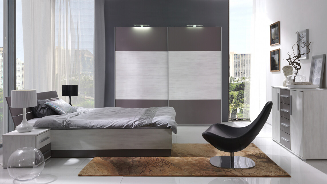 Cómoda Murrieta 148 (Pino nórdico + Gris)