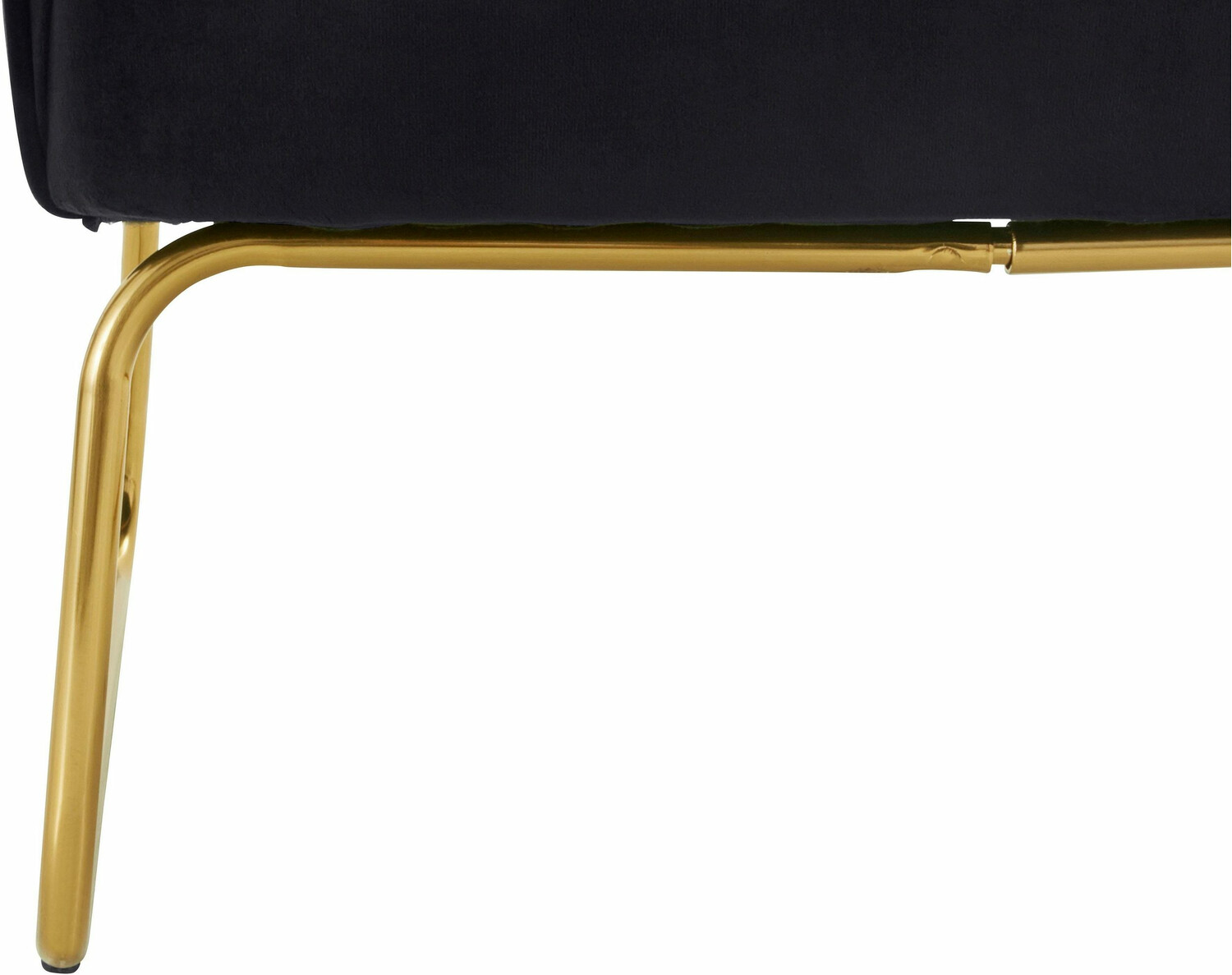 Sillón Denton 327 (Negro + Dorado)