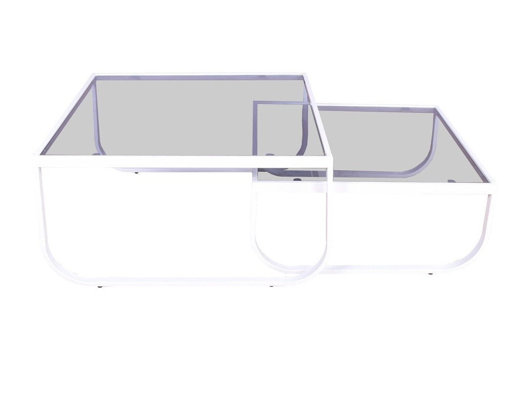 Conjunto mesa de centro Dallas 220 (Blanco)