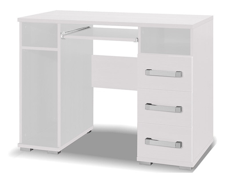 Mesa de oficina Cirevau 129 (Blanco)