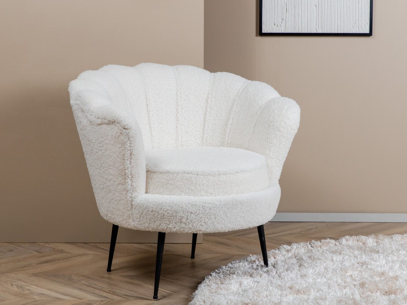 Sillón Dallas 1705 (Blanco + Negro)
