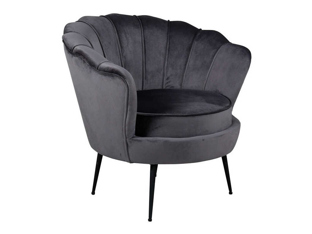 Sillón Dallas 1705 (Gris oscuro + Negro)