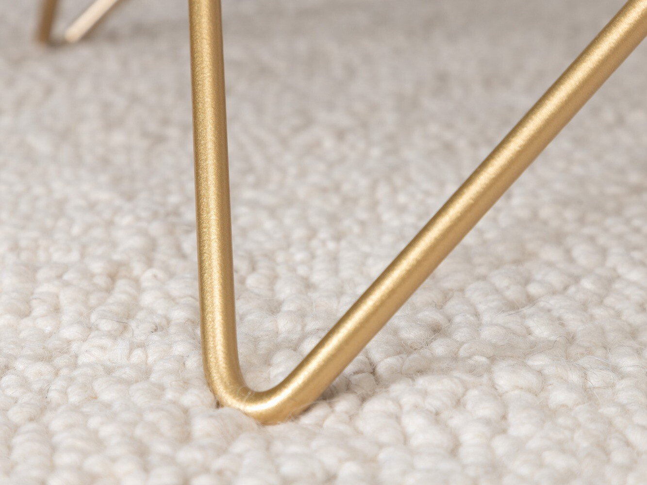 Mesa de centro Dallas 1723 (Negro + Latón)