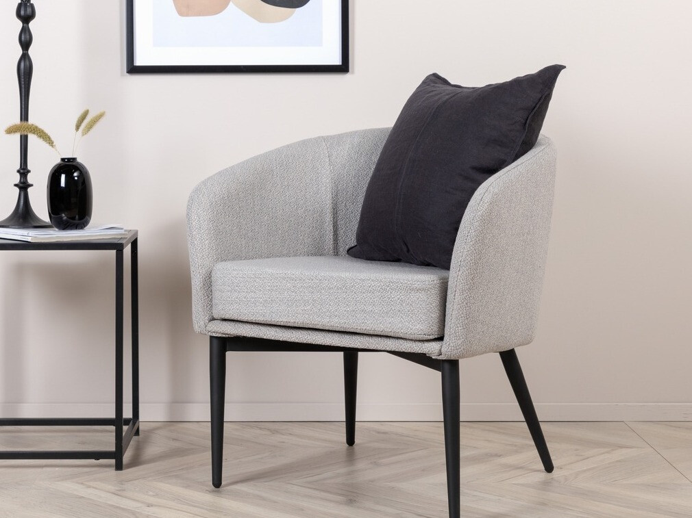 Sillón Dallas 1706 (Gris + Negro)