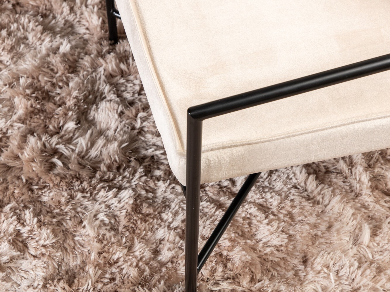 Sillón Dallas 1707 (Beige +Negro)