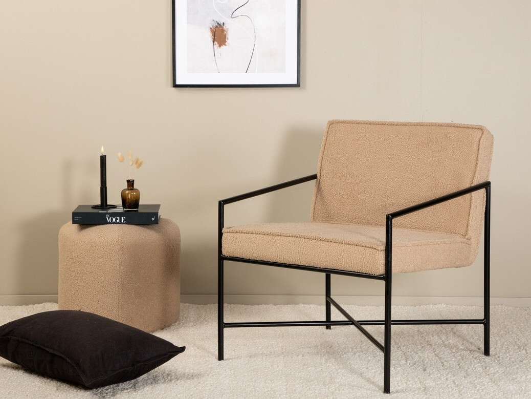 Sillón Dallas 1707 (Marrón + Negro)