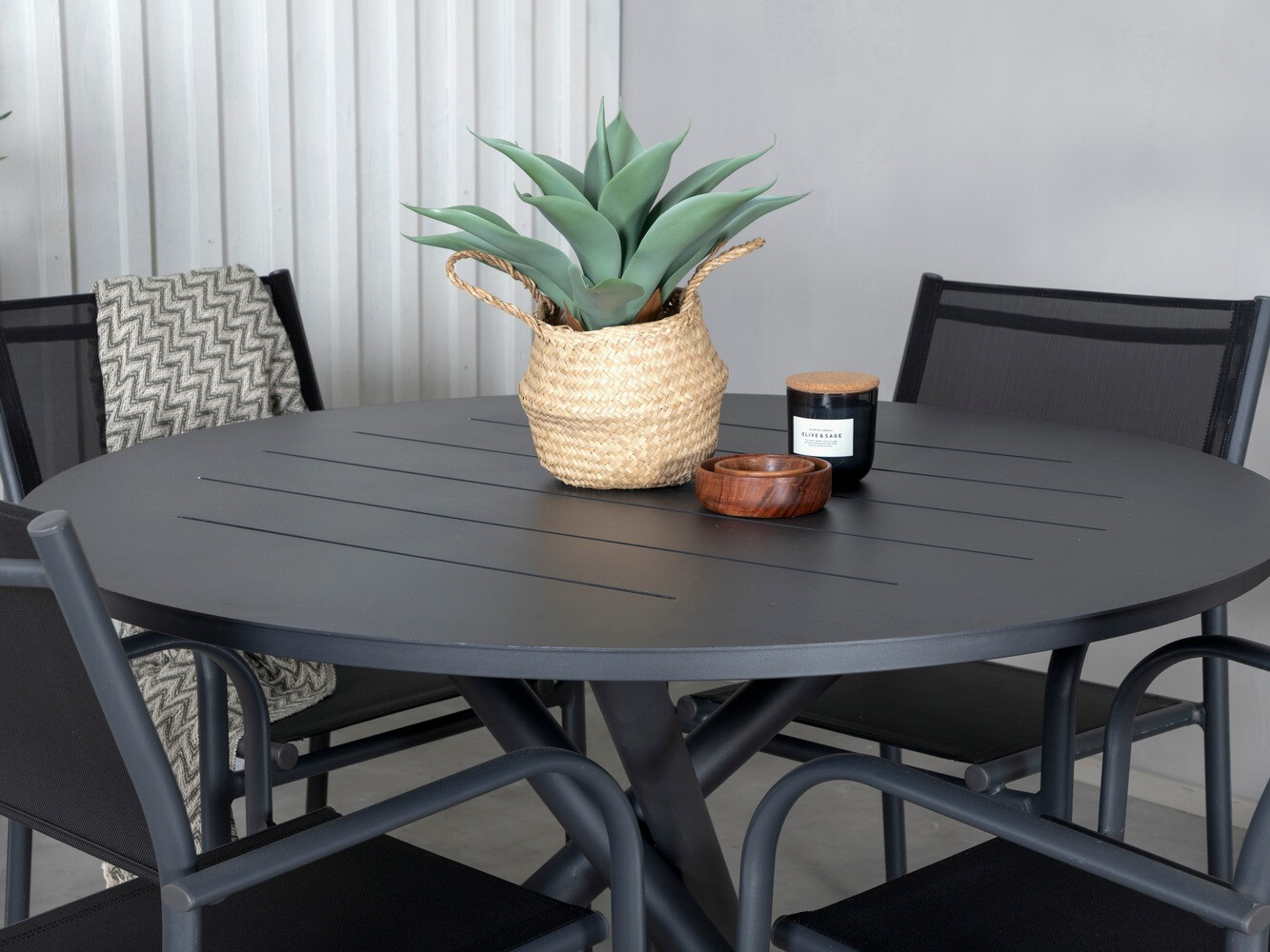 Conjunto de mesa y sillas Dallas 534