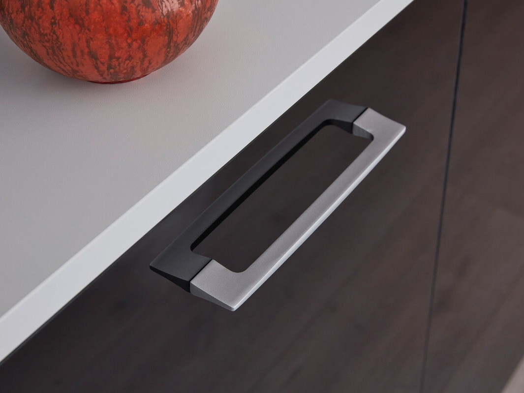 Aparador Sacramento 351 (Gloss antracita + Blanco)