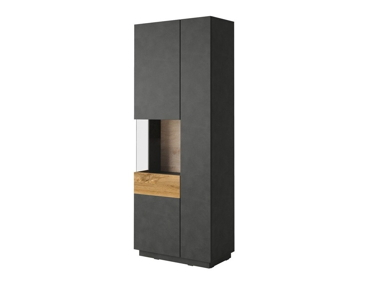 Estantería Livlore 100 (Madera gris + Roble wotan)