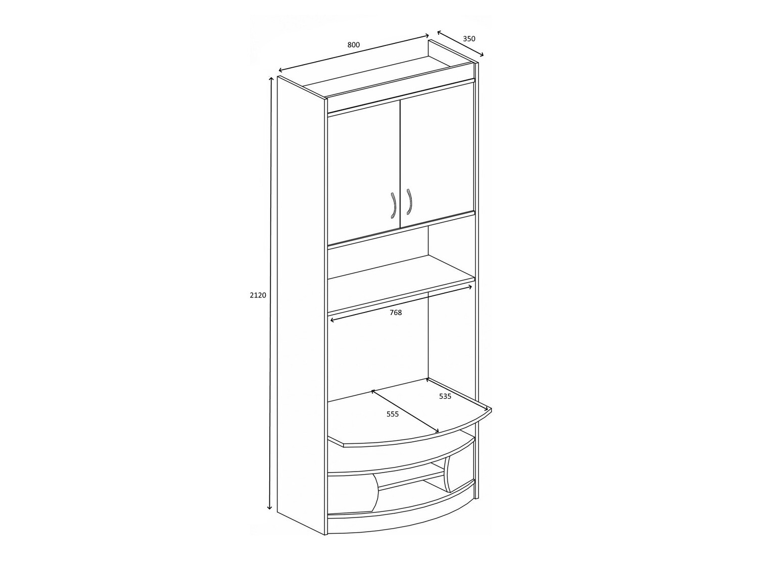 Conjunto de salón Omaha A111 (Trufa roble)