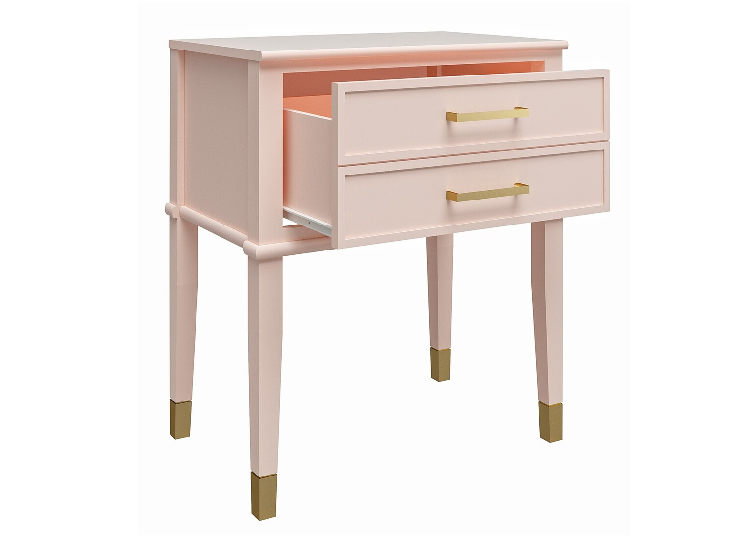 Mesilla de noche CosmoLiving by Cosmopolitan Belromu 104 (Rosa)