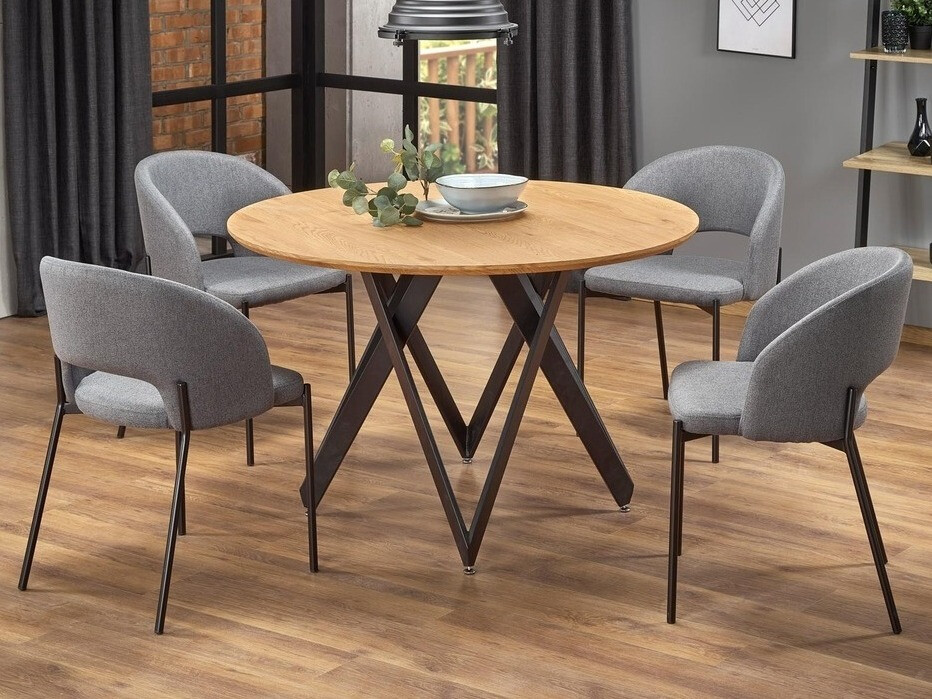 Silla Houston Virtus (Gris + Negro)