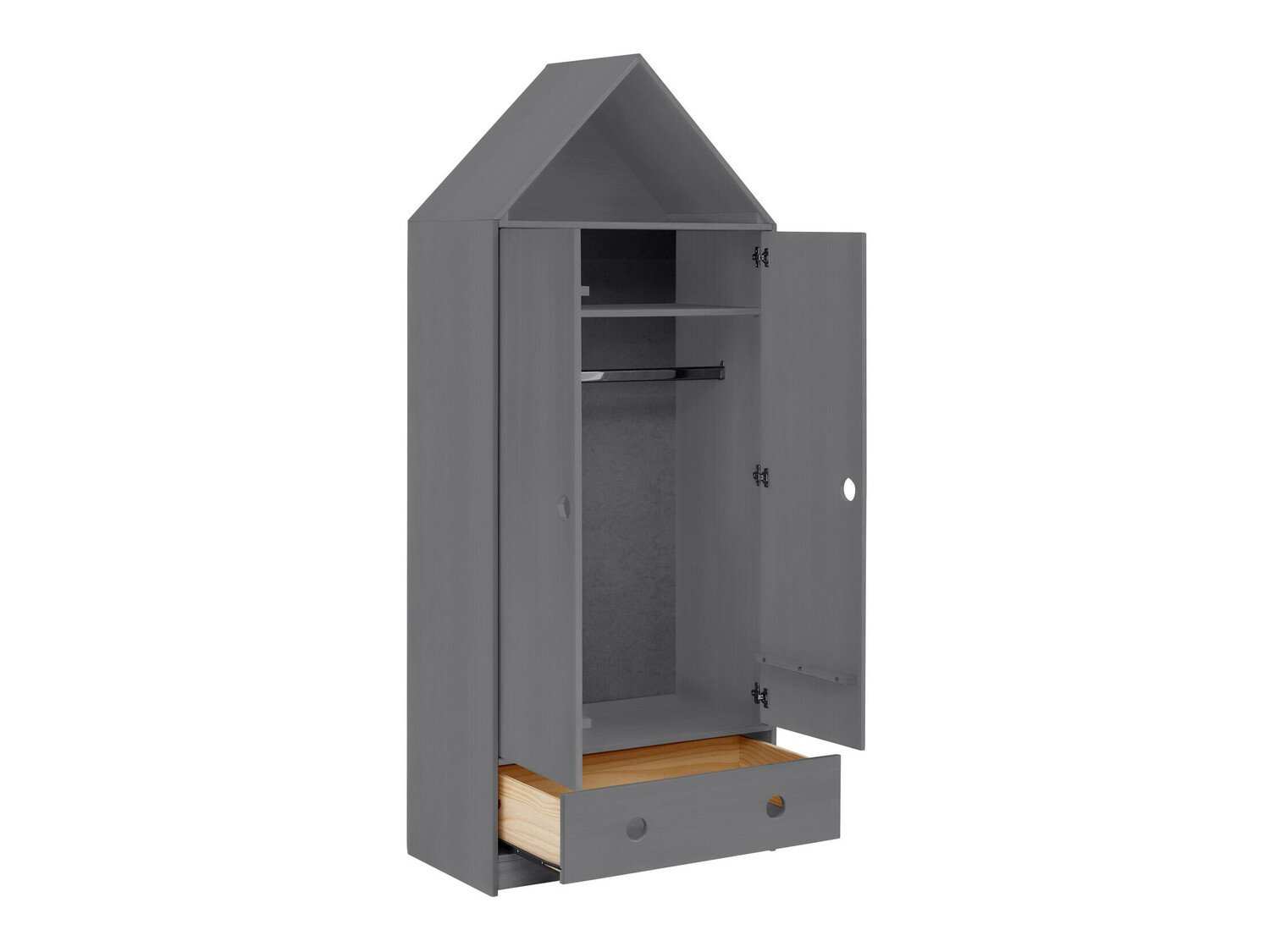 Armario Ruvfiva 119 (Gris)