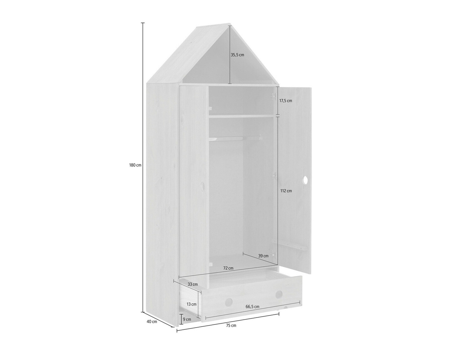 Armario Ruvfiva 119 (Pino)