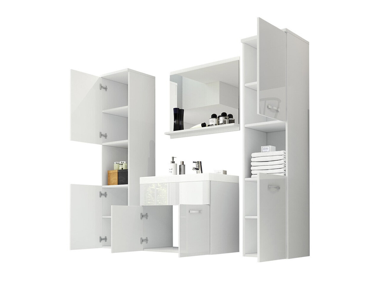 Conjunto de mueble de baño Sarasota 123 (Roble wotan)