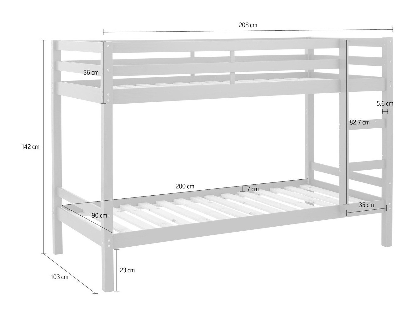 Litera Ruvfiva 100 (Blanco)