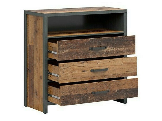 Conjuntos de muebles Belsera 113 (Marrón + Madera gris)