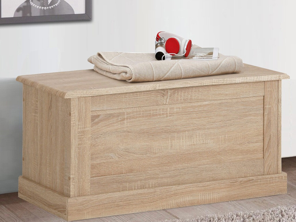 Caja de almacenamiento Lirveri 104 (Roble claro)