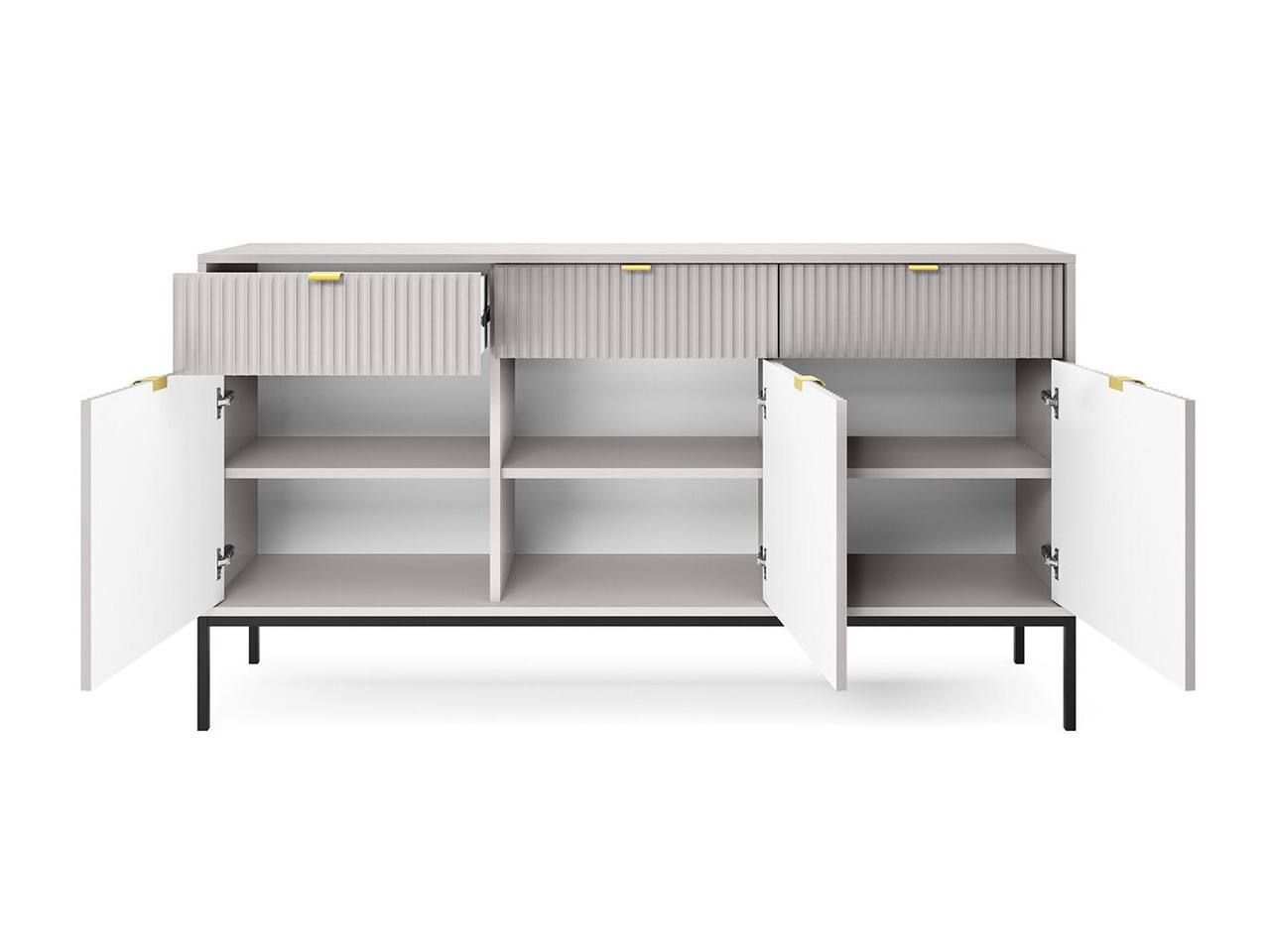 Conjunto de salón Lima L107 (Negro)