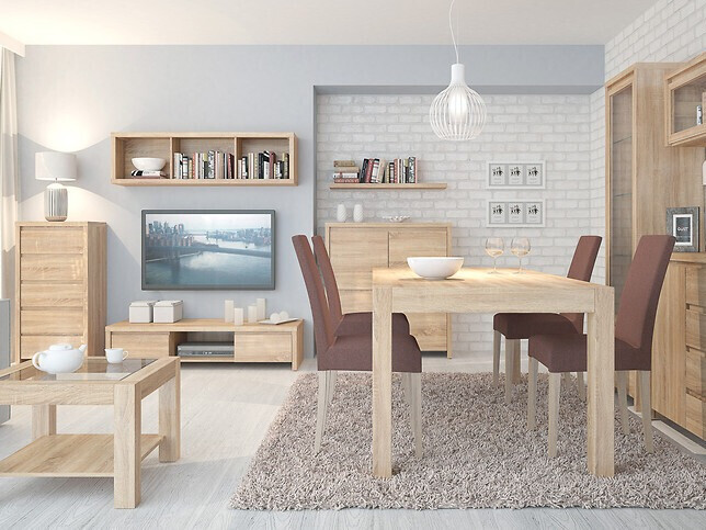 Cómoda Nolroma 126 (Roble Sonoma)