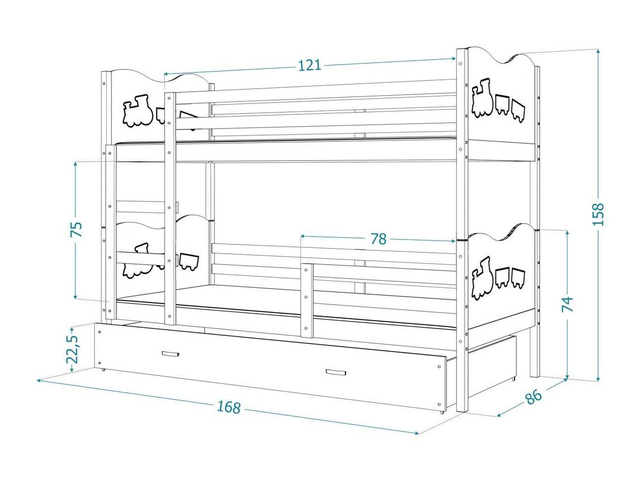Litera Aurora 110 (Pino)