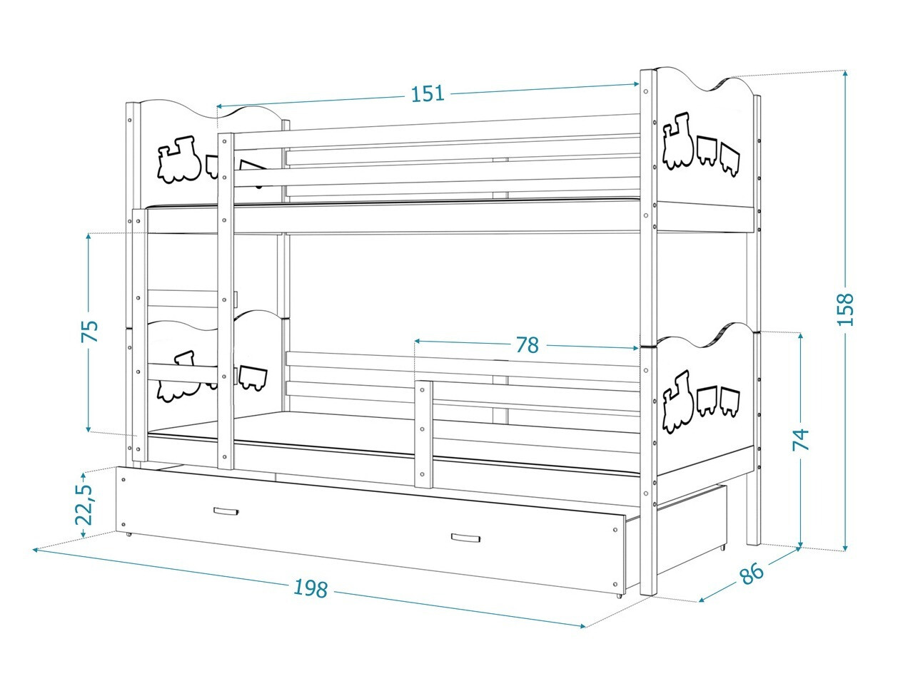 Litera Aurora 111 (Blanco)