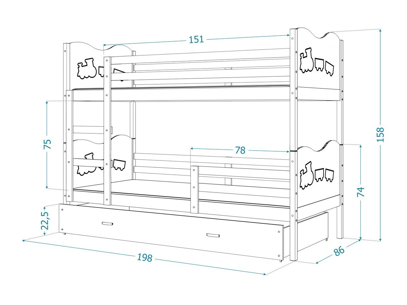 Litera Aurora 111 (Pino)