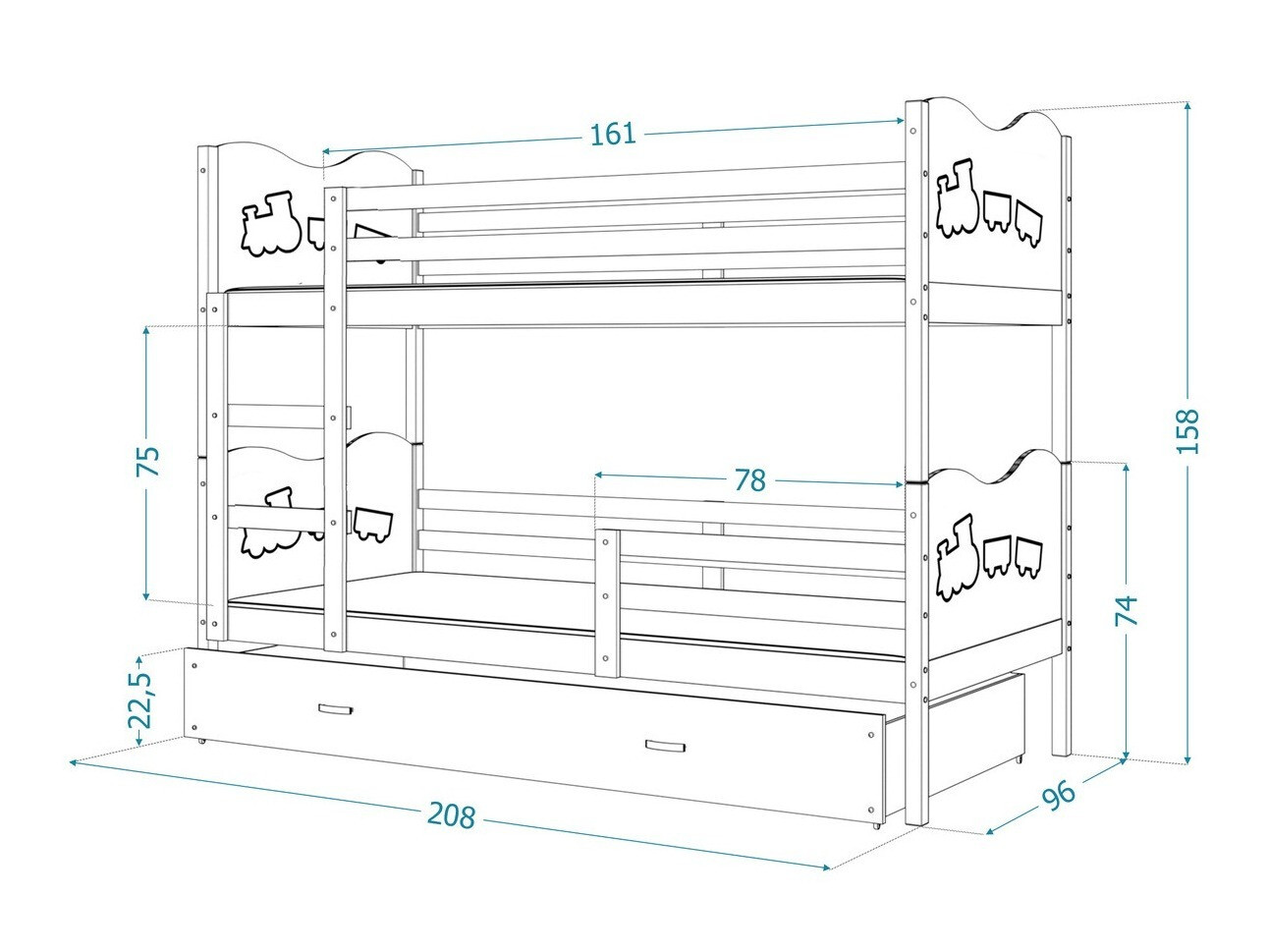 Litera Aurora 112 (Blanco)
