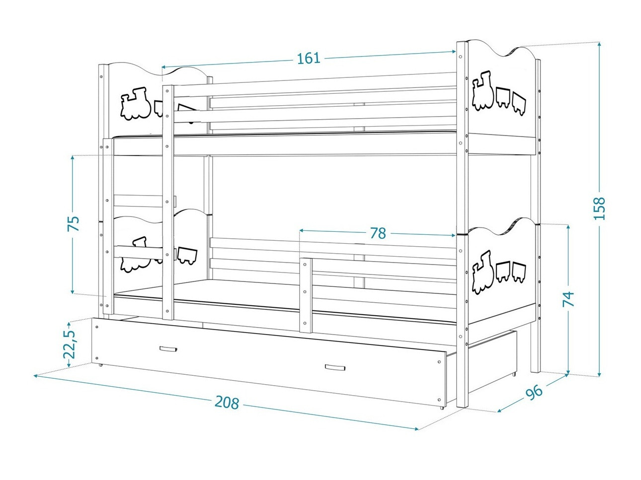 Litera Aurora 112 (Blanco)