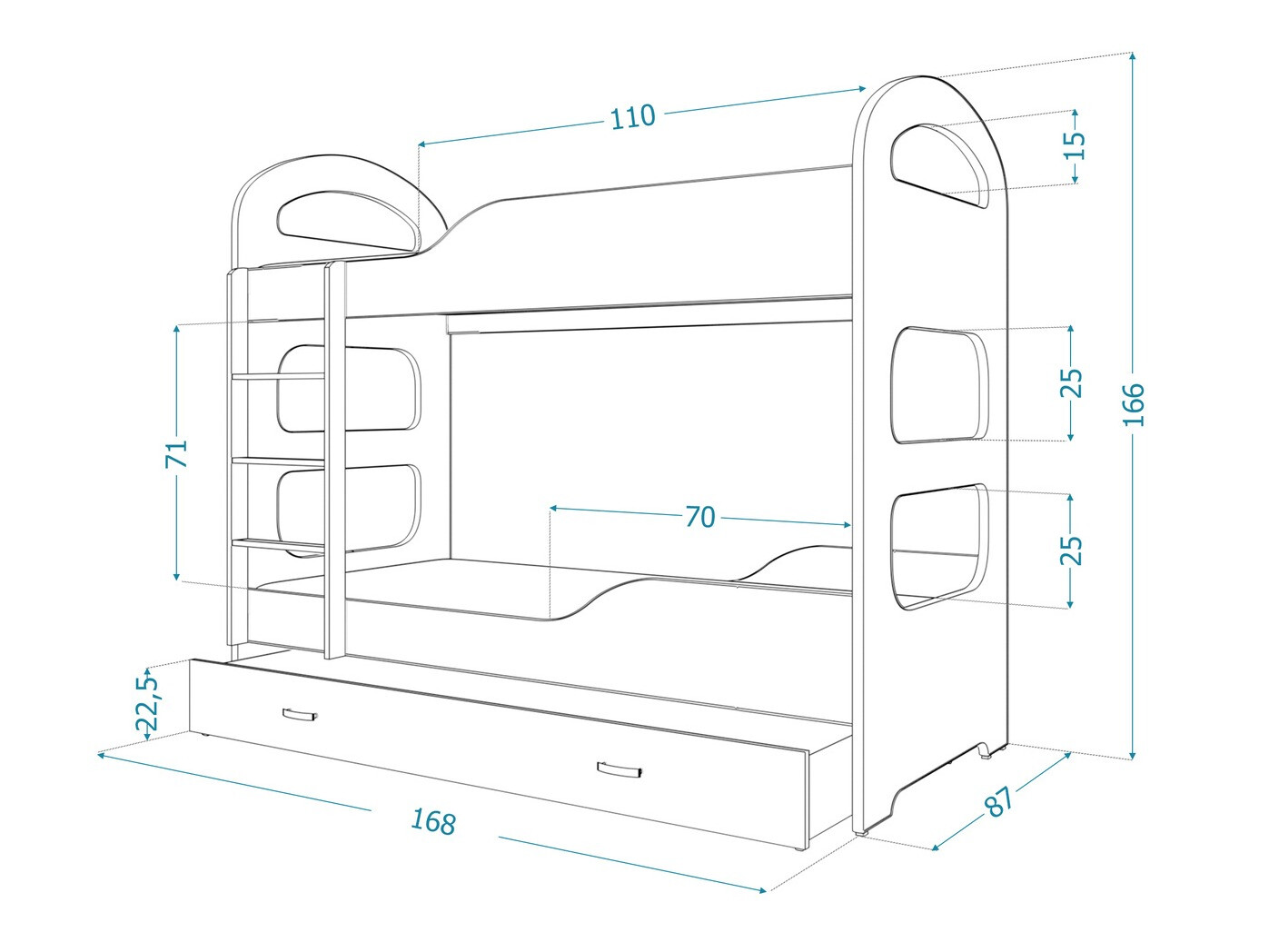 Litera Aurora 114 (Gris)