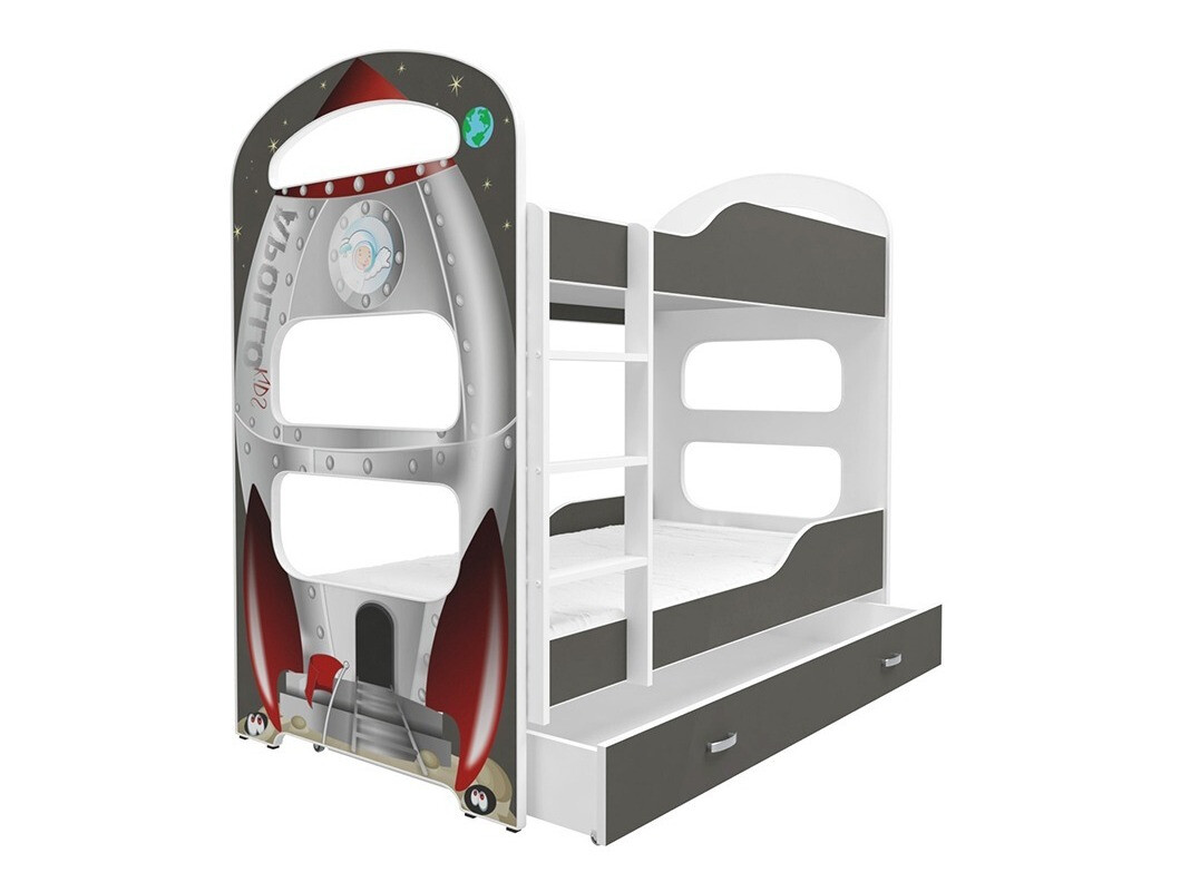 Litera Aurora 116 (Blanco + Gris)