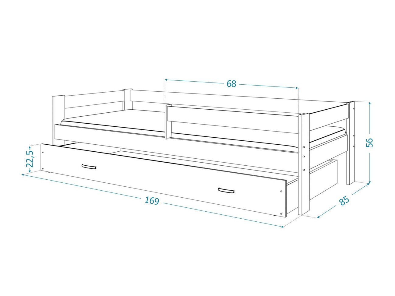 Cama Aurora 125