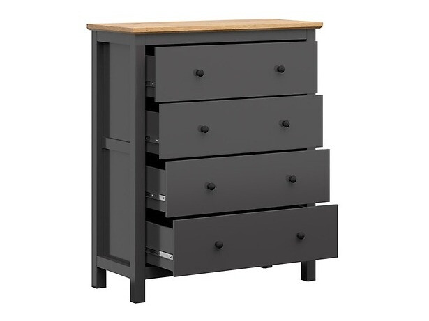 Cómoda Sordoro 104 (Grafito + Roble Artisan)