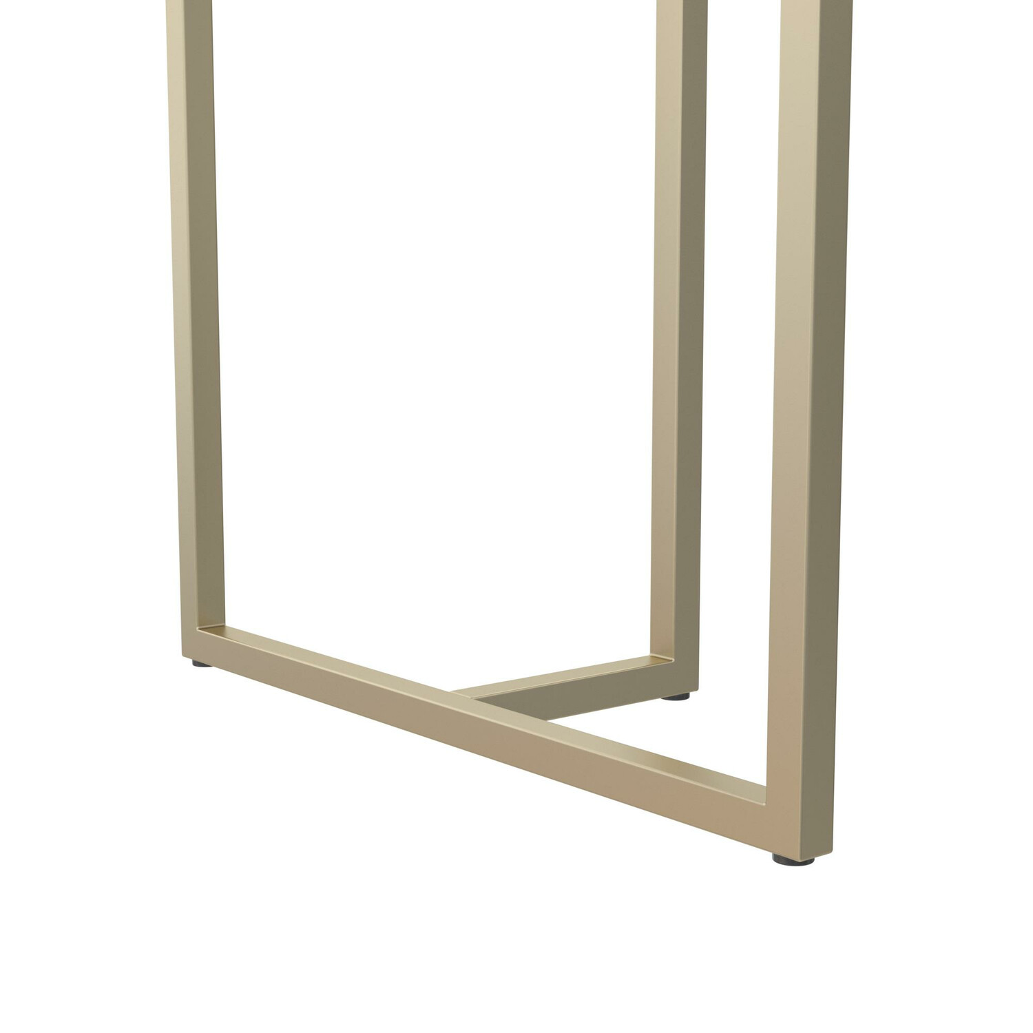 Mesa CosmoLiving by Cosmopolitan 122 (Mármol blanco + Dorado)