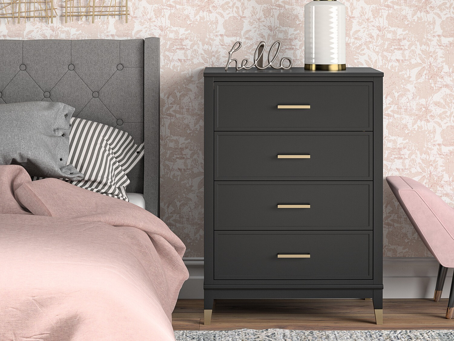 Cómoda CosmoLiving by Cosmopolitan Belromu 101 (Negro)