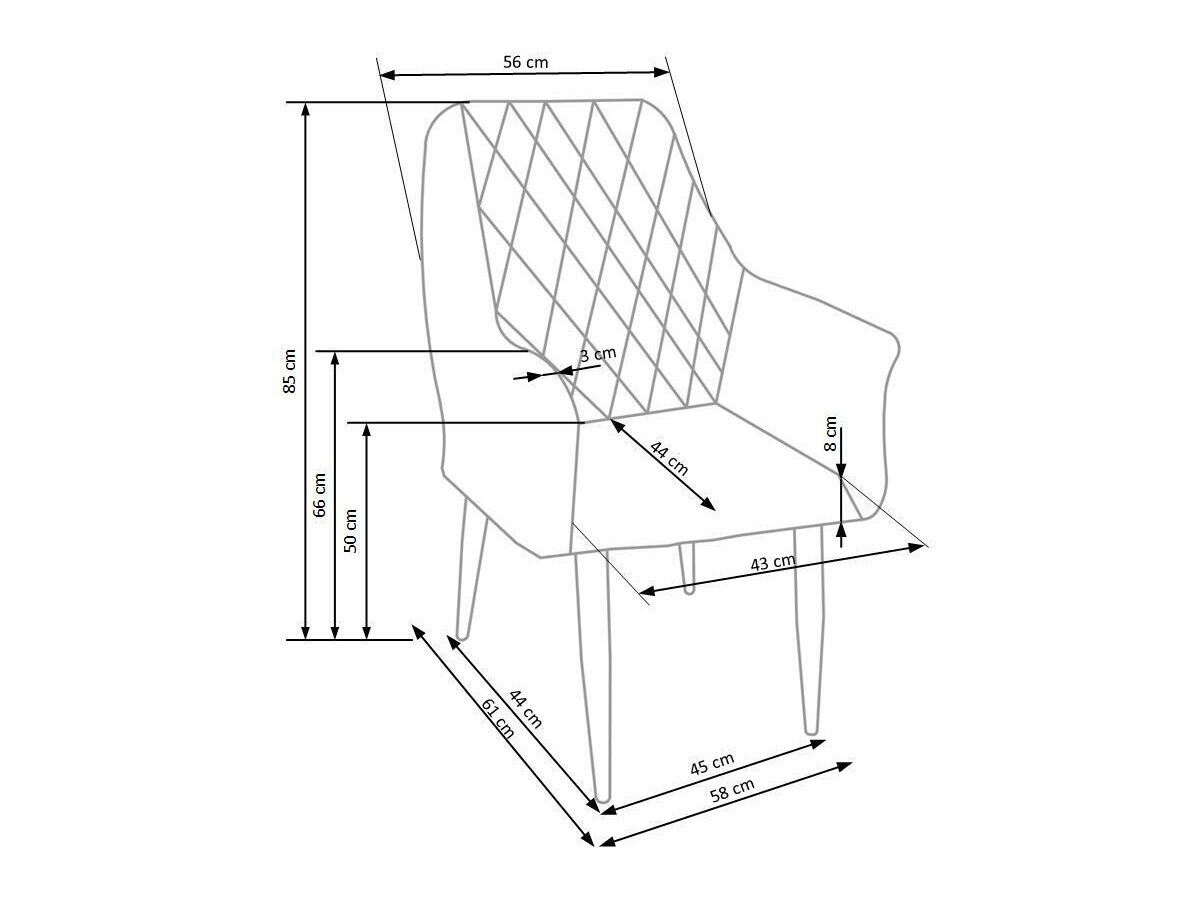 Silla Houston 579 (Azul oscuro)