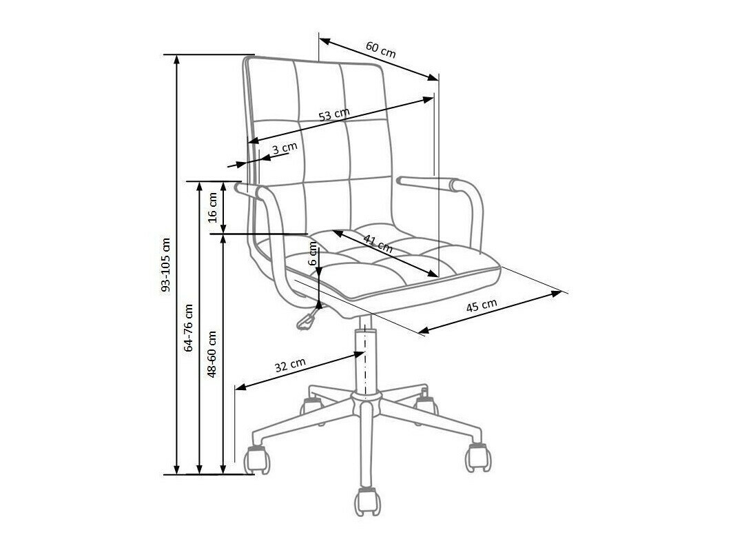 Silla para niños Houston 565 (Blanco)