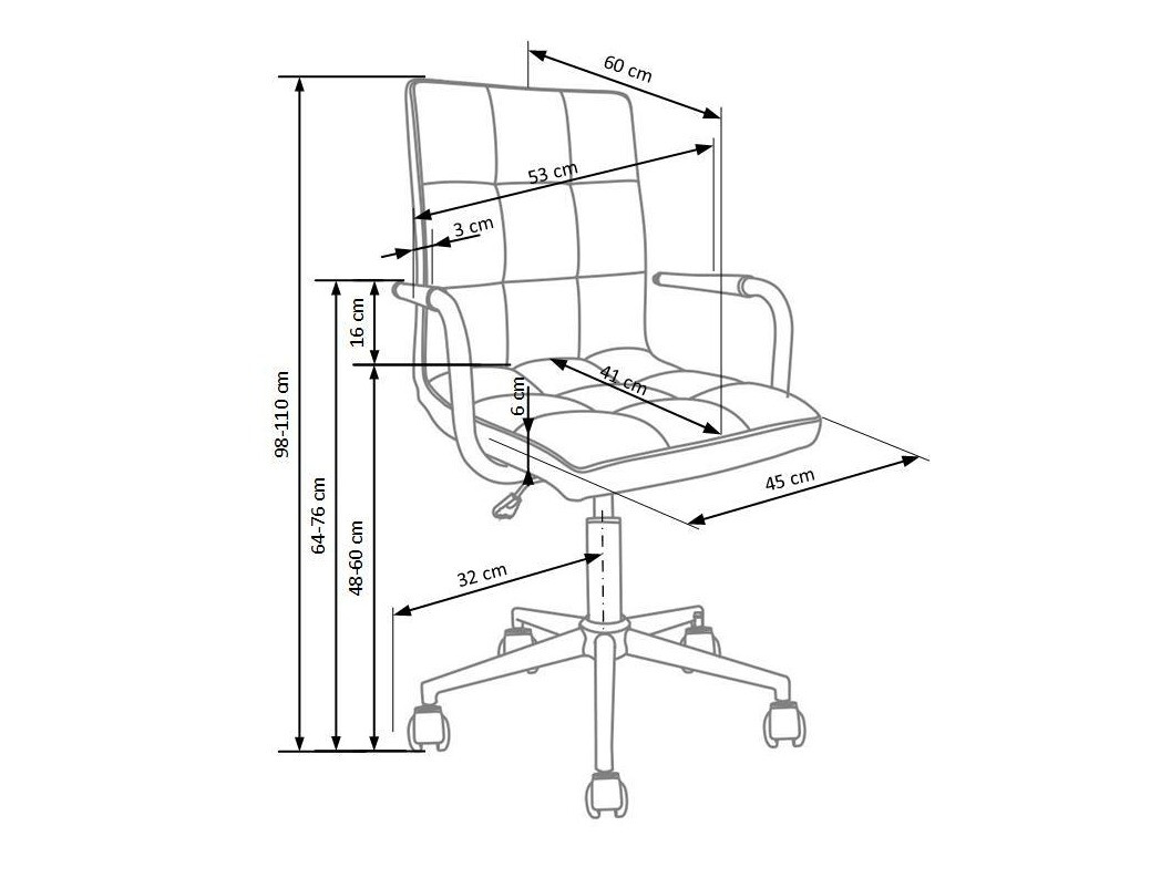 Silla para niños Houston 565 (Púrpura)