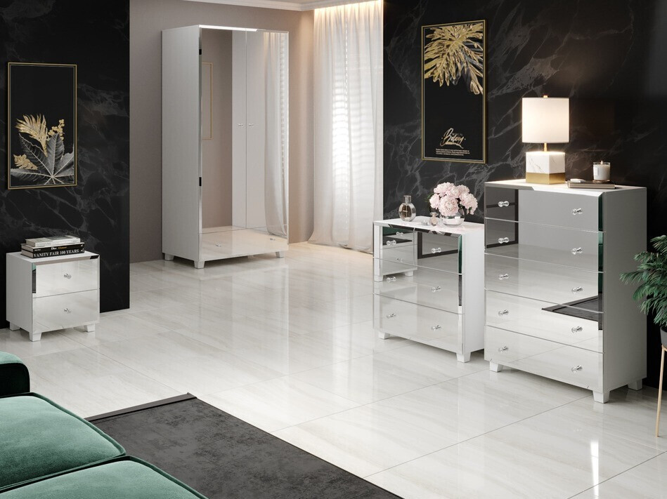 Mesilla de noche Austin Z102 (Blanco)