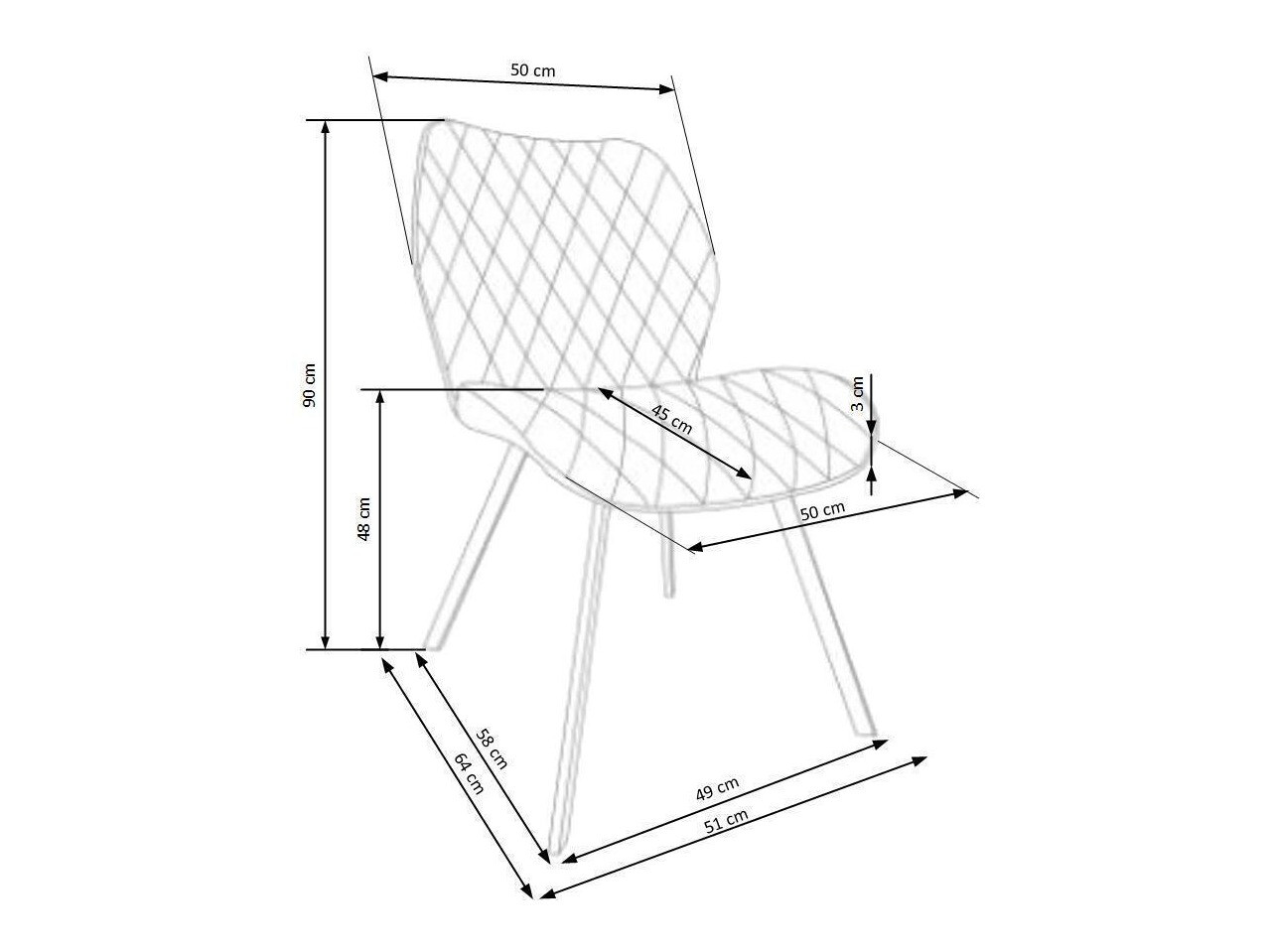 Silla Houston 626 (Gris)